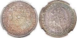1/2 Талер Баварія (курфюрство) (1623 - 1806) Срібло 