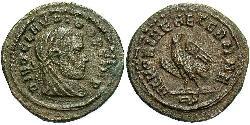 1/2 Фоллис Римская империя (27BC-395) Бронза Клавдий II  (213-270)