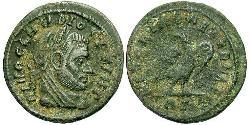 1/2 Фоллис Римская империя (27BC-395) Бронза Клавдий II  (213-270)