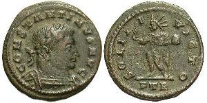 1/2 Фоллис Римская империя (27BC-395) Бронза Константин I (272 - 337)