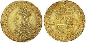 1/2 Фунт Королевство Англия (927-1649,1660-1707) Золото Елизавета I (1533-1603)