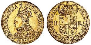 1/2 Фунт Королевство Англия (927-1649,1660-1707) Золото Елизавета I (1533-1603)