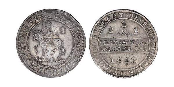 1/2 Фунт Королівство Англія (927-1649,1660-1707) Срібло Карл I (1600-1649)