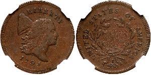 1/2 Цент США (1776 - ) Медь 