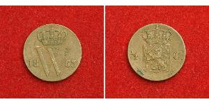 1/2 Цент Королівство Нідерланди (1815 - ) Мідь Віллем III