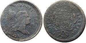 1/2 Цент США (1776 - ) Мідь 