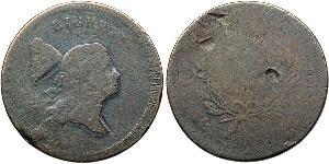1/2 Цент США (1776 - ) Мідь 