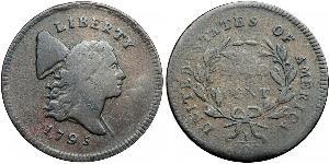 1/2 Цент США (1776 - ) Мідь 