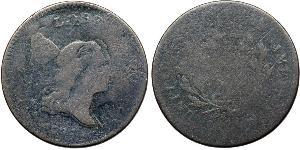 1/2 Цент США (1776 - ) Мідь 