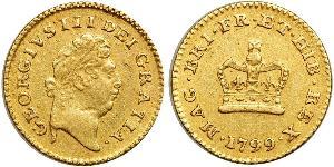 1/3 Guinea Kingdom of Great Britain (1707-1801) Gold George III (1738-1820)