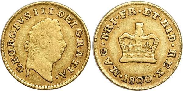 1/3 Guinea Kingdom of Great Britain (1707-1801) Gold George III (1738-1820)