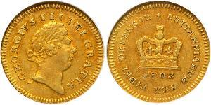 1/3 Guinea United Kingdom of Great Britain and Ireland (1801-1922) Gold George III (1738-1820)