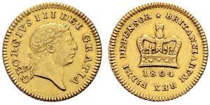 1/3 Guinea United Kingdom of Great Britain and Ireland (1801-1922) Gold George III (1738-1820)