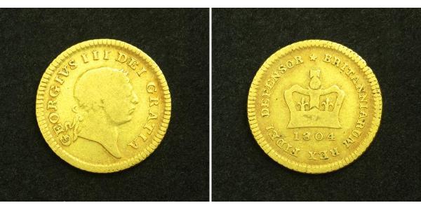 1/3 Guinea United Kingdom of Great Britain and Ireland (1801-1922) Gold George III (1738-1820)