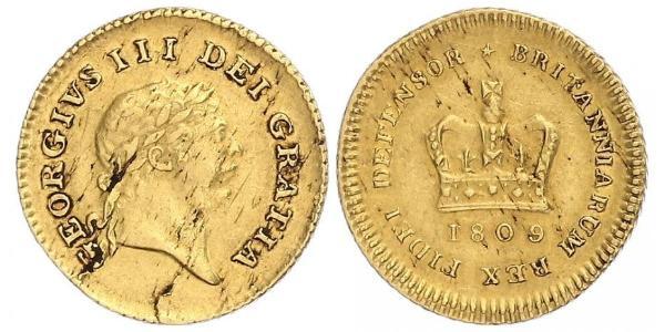 1/3 Guinea United Kingdom of Great Britain and Ireland (1801-1922) Gold George III (1738-1820)