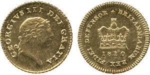 1/3 Guinea Vereinigtes Königreich von Großbritannien und Irland (1801-1922) Gold Georg III (1738-1820)