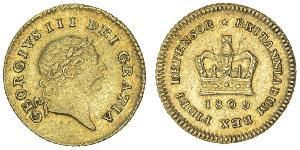 1/3 Guinea Vereinigtes Königreich von Großbritannien und Irland (1801-1922) Gold Georg III (1738-1820)