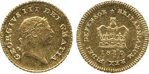 1/3 Guinea Vereinigtes Königreich von Großbritannien und Irland (1801-1922) Gold Georg III (1738-1820)