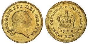 1/3 Guinea Vereinigtes Königreich von Großbritannien und Irland (1801-1922) Gold Georg III (1738-1820)