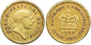 1/3 Guinea Vereinigtes Königreich von Großbritannien und Irland (1801-1922) Gold Georg III (1738-1820)