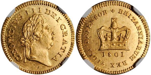 1/3 Guinea Vereinigtes Königreich von Großbritannien und Irland (1801-1922) Gold Georg III (1738-1820)