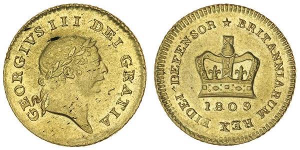 1/3 Guinea Royaume-Uni de Grande-Bretagne et d