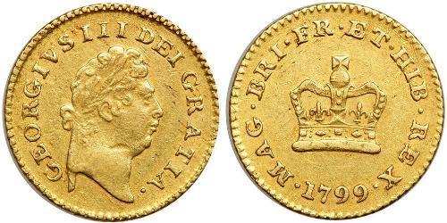 1/3 Guinea Royaume de Grande-Bretagne (1707-1801) Or George III (1738-1820)