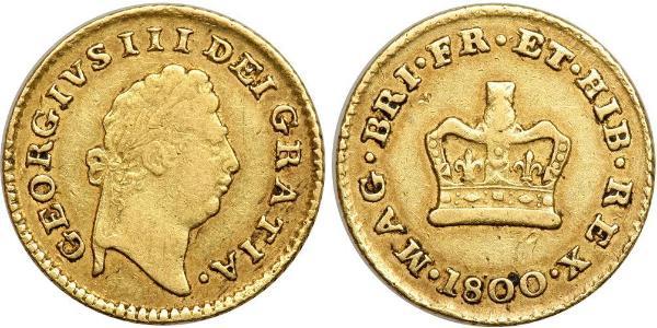 1/3 Guinea Royaume de Grande-Bretagne (1707-1801) Or George III (1738-1820)