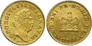 1/3 Guinea Regno Unito di Gran Bretagna (1707-1801) Oro Giorgio III (1738-1820)