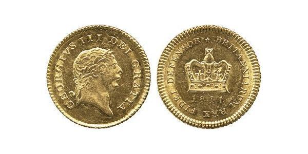 1/3 Guinea Regno Unito di Gran Bretagna e Irlanda (1801-1922) Oro Giorgio III (1738-1820)