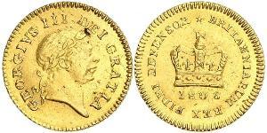 1/3 Guinea Reino Unido de Gran Bretaña e Irlanda (1801-1922) Oro Jorge III (1738-1820)