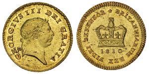 1/3 Guinea Reino Unido de Gran Bretaña e Irlanda (1801-1922) Oro Jorge III (1738-1820)