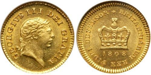 1/3 Guinea Reino Unido de Gran Bretaña e Irlanda (1801-1922) Oro Jorge III (1738-1820)