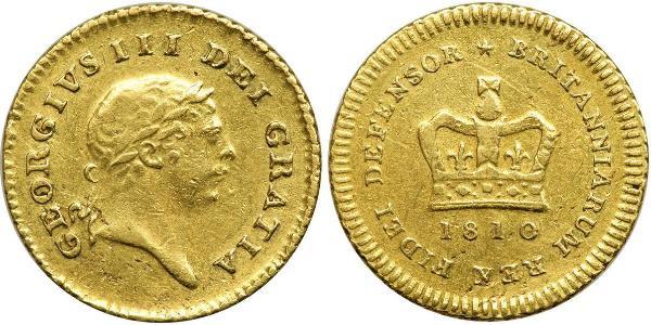 1/3 Guinea Reino Unido de Gran Bretaña e Irlanda (1801-1922) Oro Jorge III (1738-1820)
