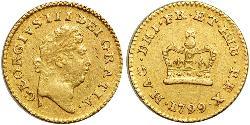 1/3 Guinea 大不列顛王國 (1707 - 1800) 金 喬治三世 (1738-1820)