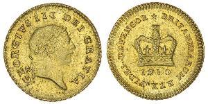 1/3 Guinea 大不列颠及爱尔兰联合王国 (1801 - 1922) 金 喬治三世 (1738-1820)