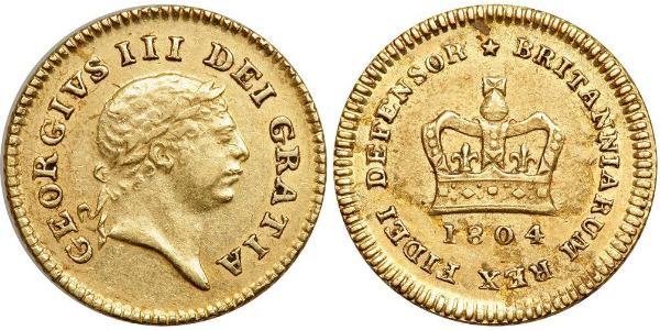 1/3 Guinea 大不列颠及爱尔兰联合王国 (1801 - 1922) 金 喬治三世 (1738-1820)