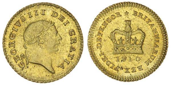 1/3 Guinea 大不列颠及爱尔兰联合王国 (1801 - 1922) 金 喬治三世 (1738-1820)