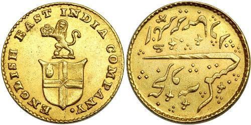 1/3 Mohur British East India Company (1757-1858) Gold 