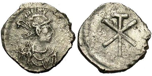 1/3 Silique Empire byzantin (330-1453) Argent 