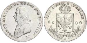 1/3 Thaler Royaume de Prusse (1701-1918) Argent Frédéric-Guillaume III de Prusse (1770 -1840)