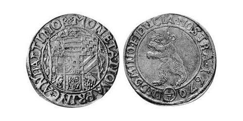 1/3 Thaler Anhalt (1212 - 1806) Argento 