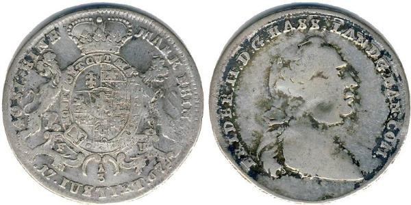 1/3 Thaler Assia-Kassel (1567 - 1806) Argento 
