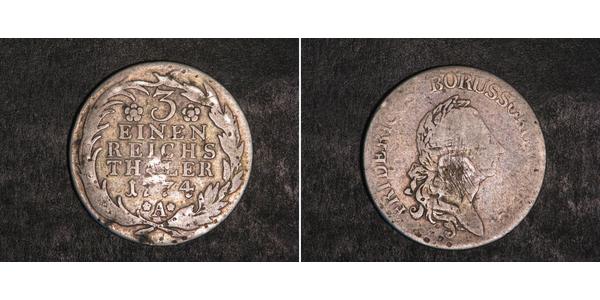 1/3 Thaler Alemania Plata 