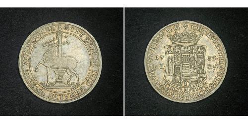 1/3 Thaler Alemania / States of Germany Plata 