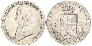 1/3 Thaler Reino de Prusia (1701-1918) Plata Federico Guillermo III de Prusia (1770 -1840)