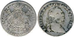 1/3 Thaler Landgraviate of Hesse-Kassel (1567 - 1806) 銀 