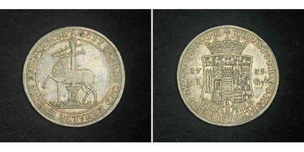 1/3 Thaler 德国 / 联邦州 (德国) 銀 