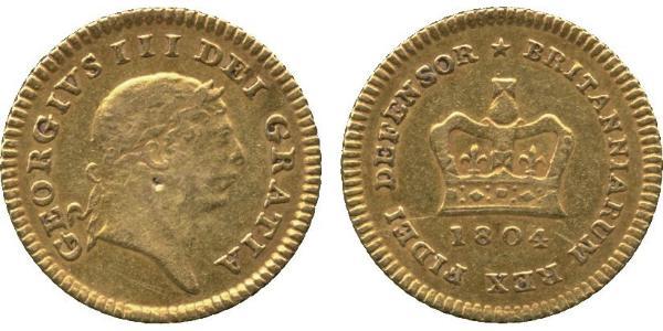 1/3 Гинея Соединённое королевство Великобритании и Ирландии (1801-1922) Золото Георг III (1738-1820)