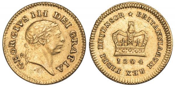 1/3 Гінея Сполучене королівство Великобританії та Ірландії (1801-1922) Золото Георг III (1738-1820)